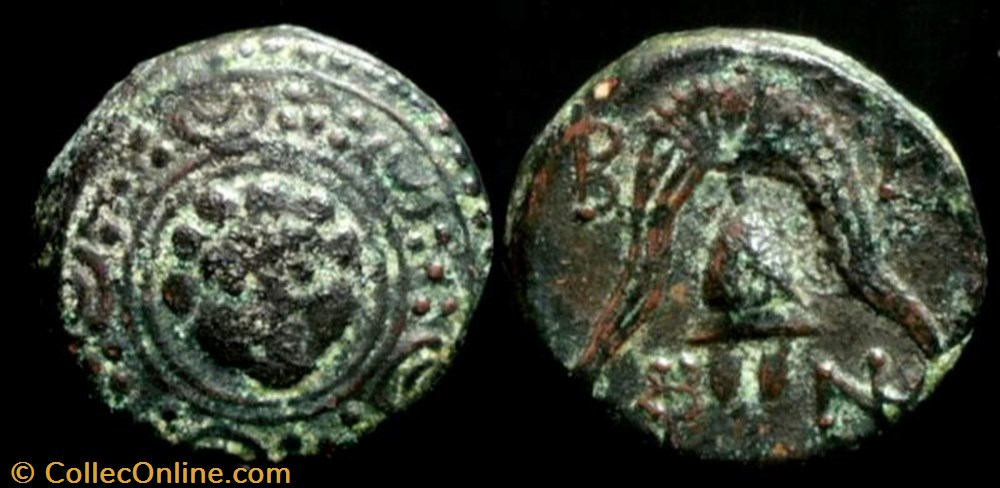 coin ancient b c to greek alexander iii ae half unit