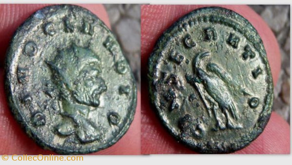 CLAUDIUS II (Gothicus) Antoninianus RIC 266, Eagle coin ancient b roman republicain imperial claudius ii gothicus antoninianus ric 266 eagle