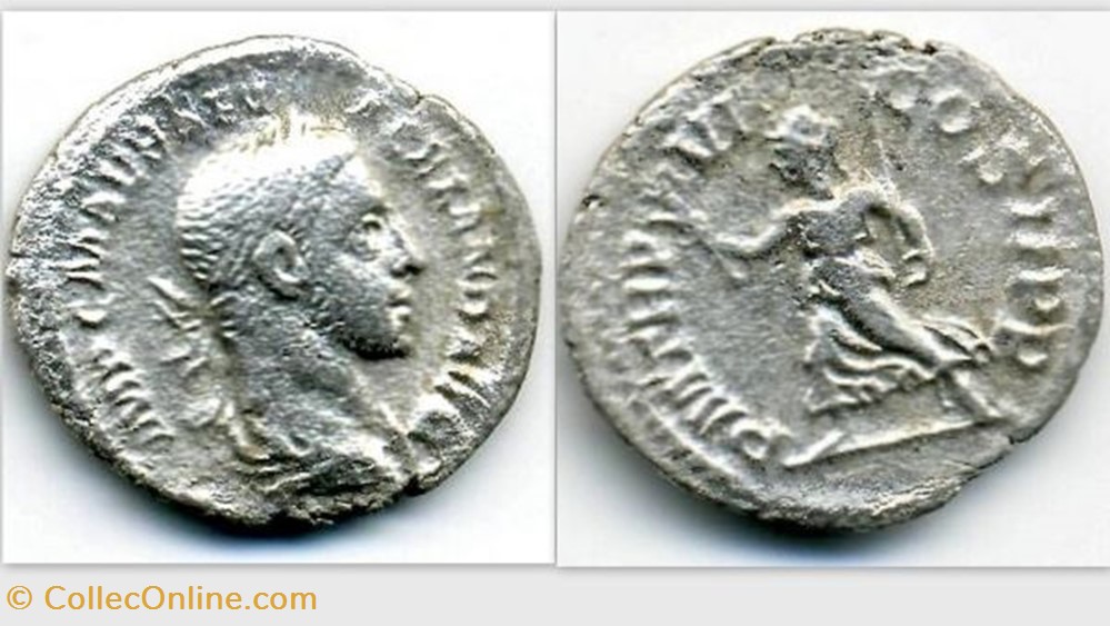 SEVERUS ALEXANDER Denarius, RIC 67, Pax coin ancient b to roman republicain imperial severus alexander denarius ric 67 pax