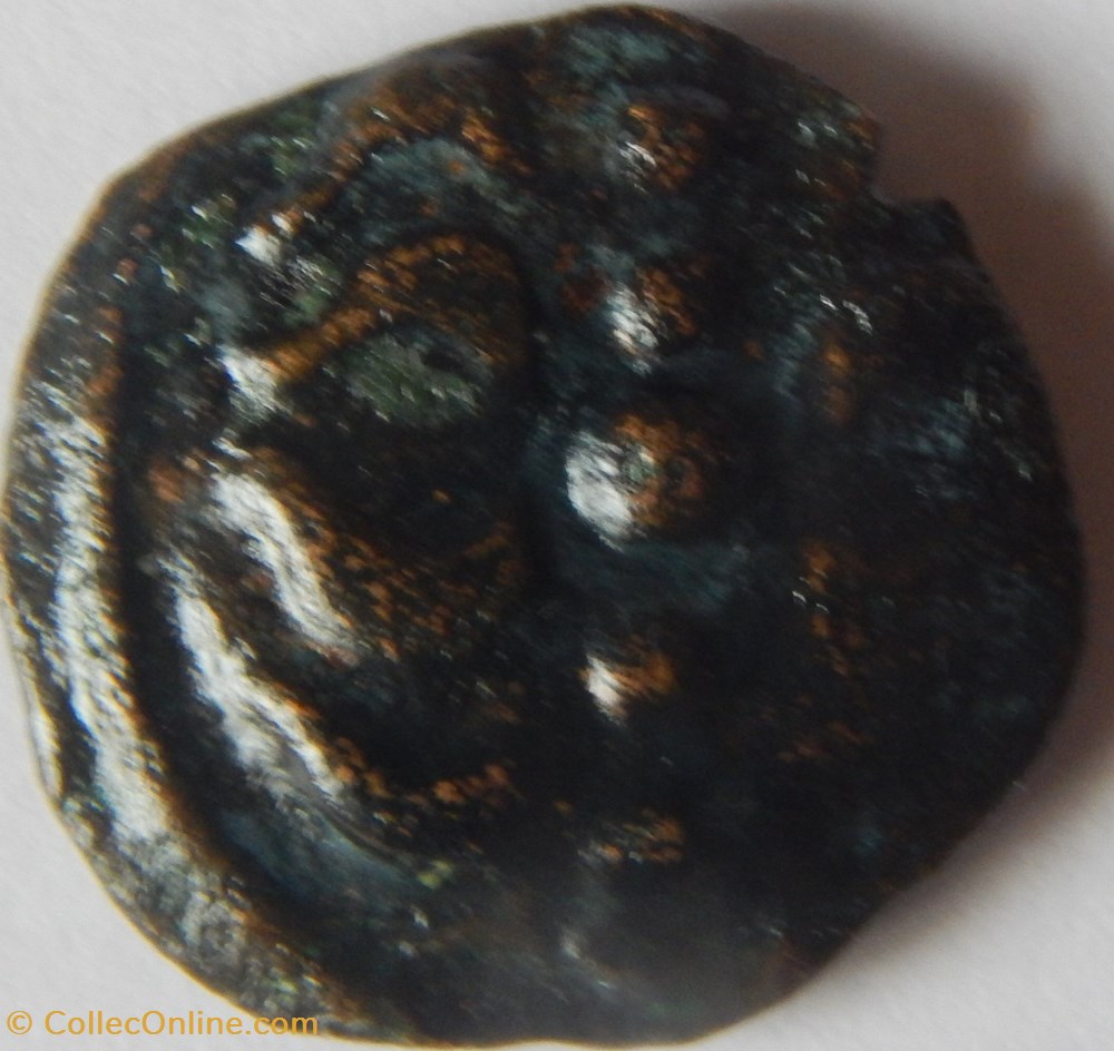 bronze vartice nervien monnaies antiques celtes bronze vartice nervien