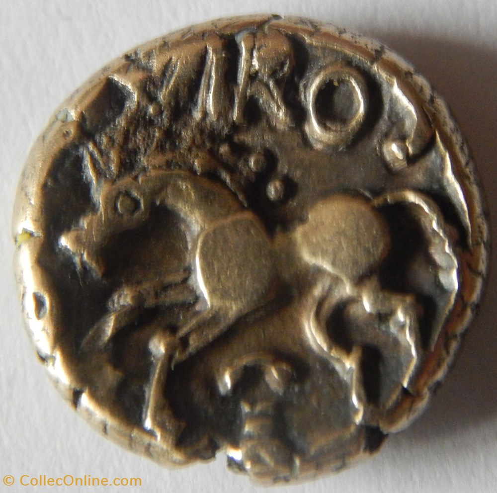 statère nervien classe IV sup monnaies antiques celtes statere nervien classe iv sup