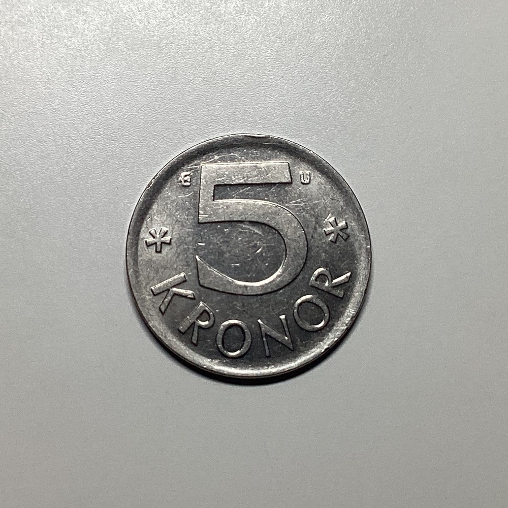 moedas sweden 1976 monarchy