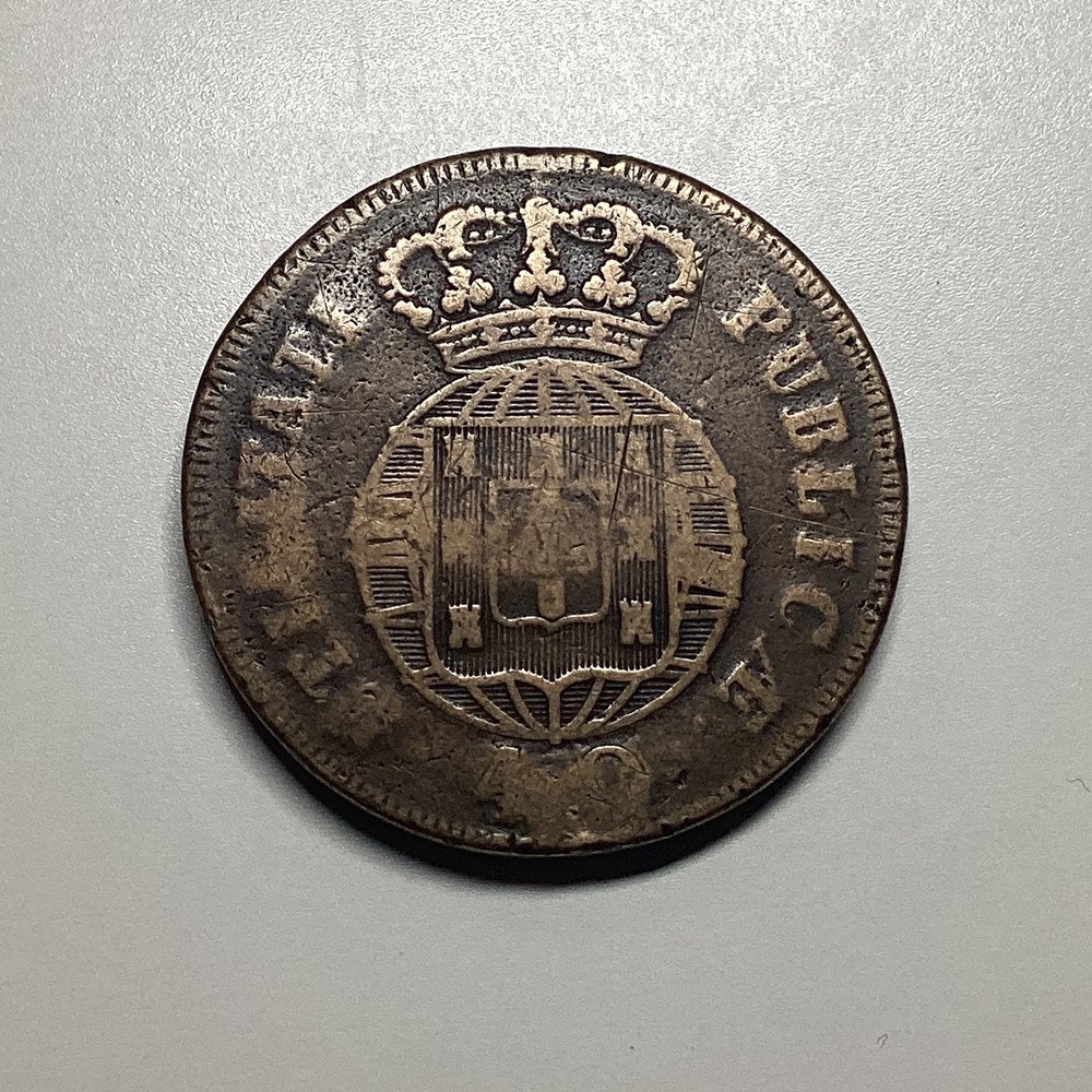 moedas brazil 1819 colony uk of portugal brazil and the algarves
