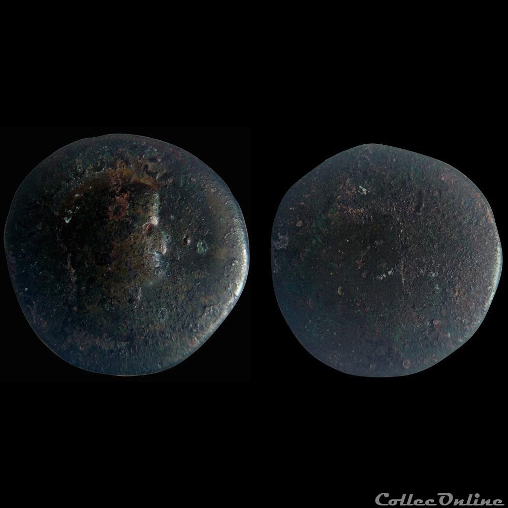 Sesterce de Galba monnaie antique romaine sesterce de galba
