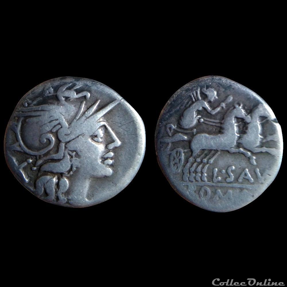monnaie antique romaine denier saufeia
