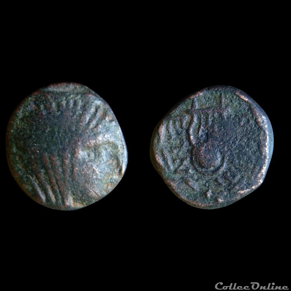 monnaie antique grecque thespiaie a la lyre