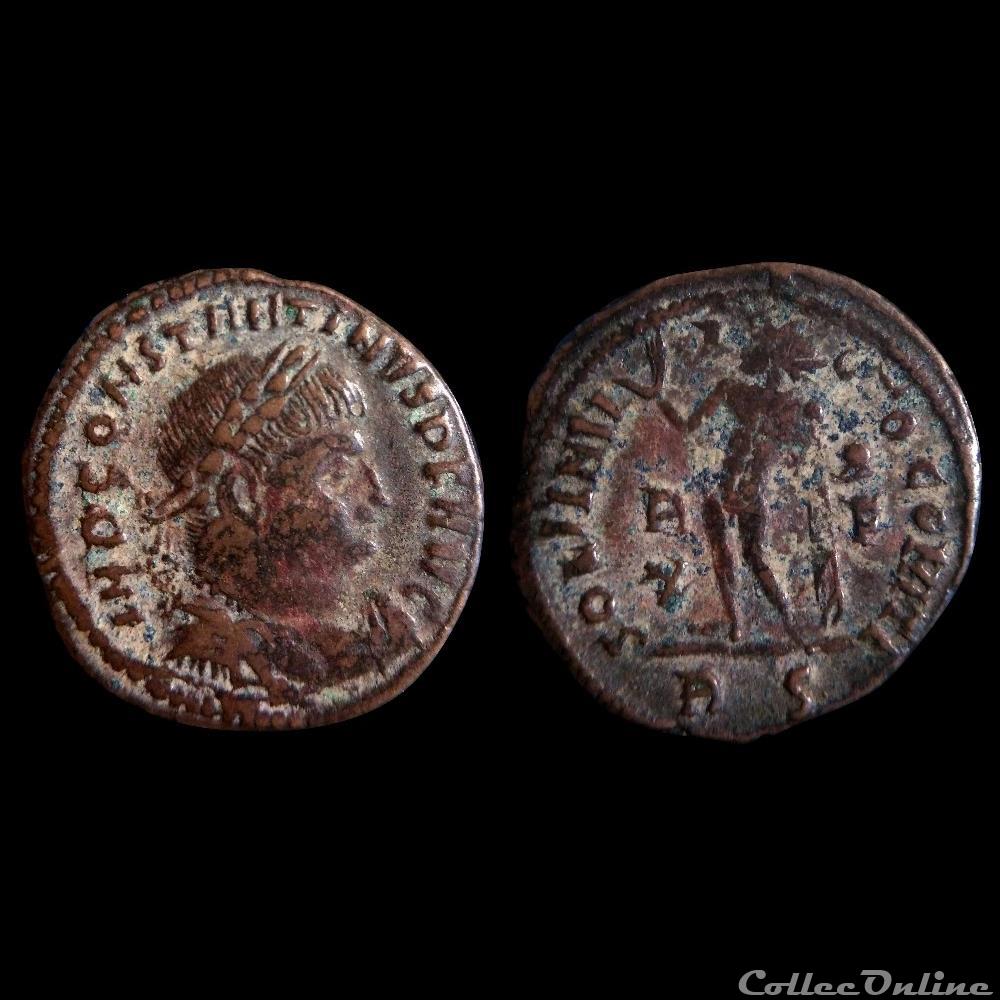 Constantin - Rome, RIC 27 monnaie antique romaine constantin rome ric 27