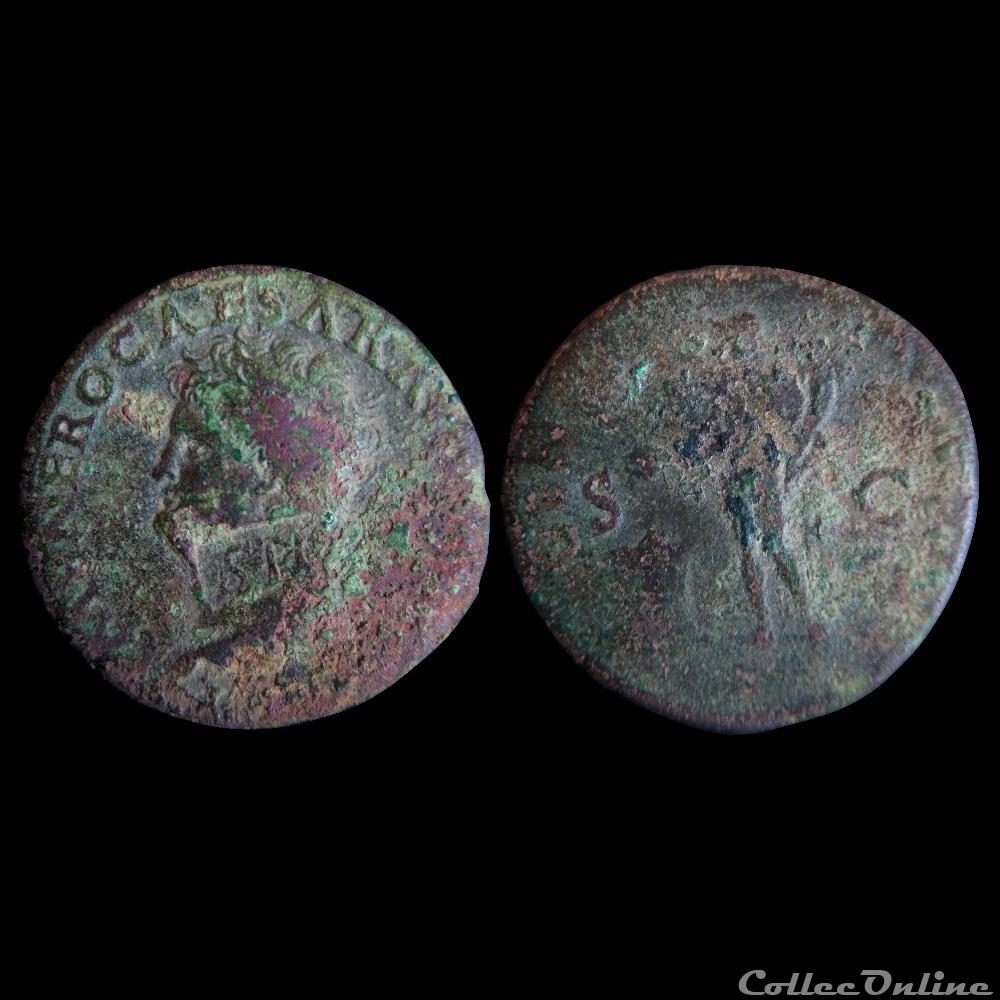 Néron RIC 534 monnaie antique romaine neron ric 534