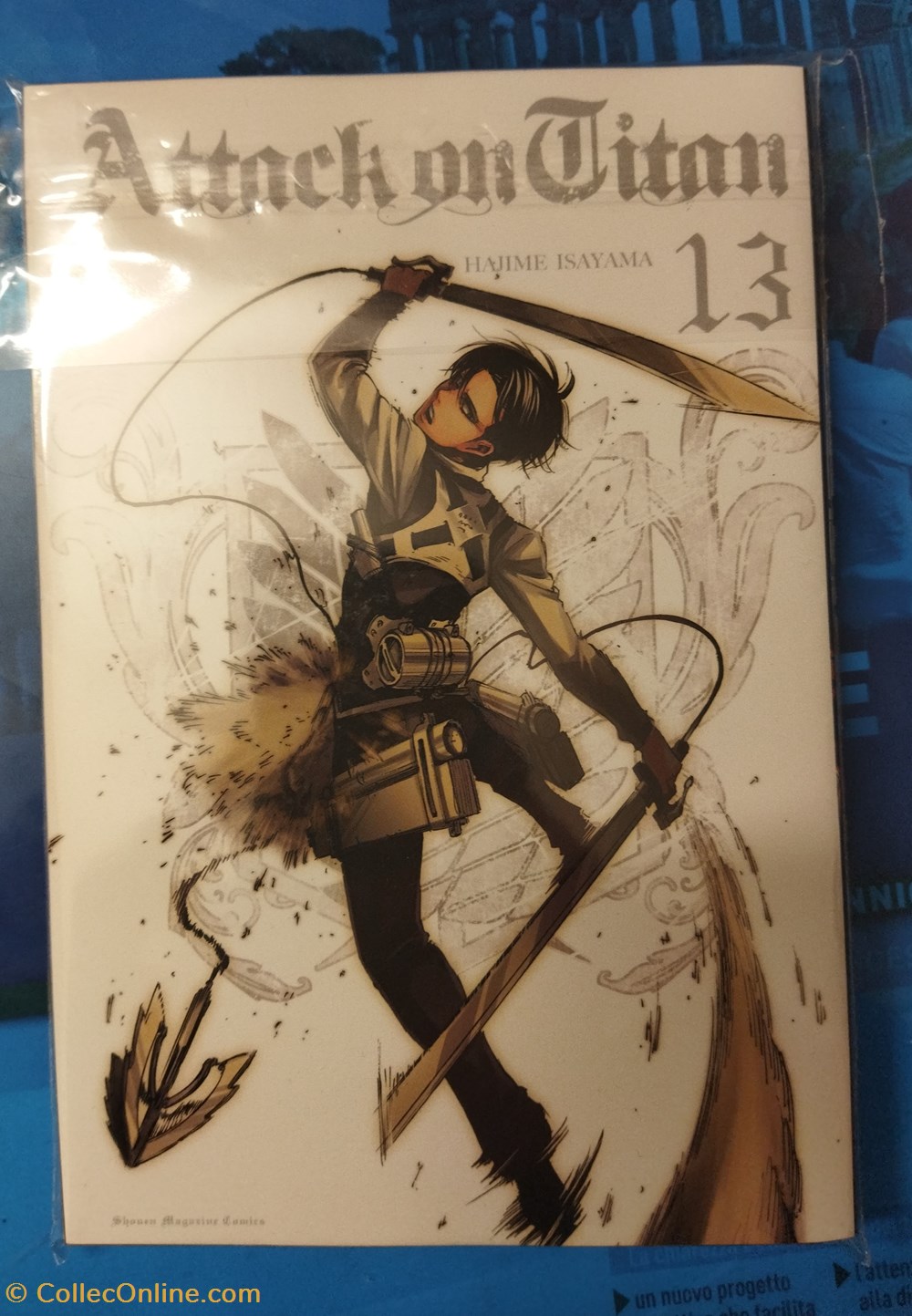 libri riviste fumetti attacco dei giganti variant white n13