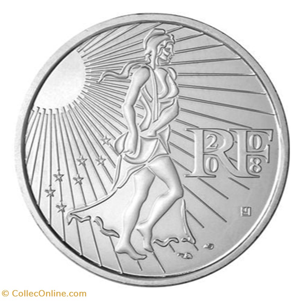 monnaie a france 15 euros semeuse