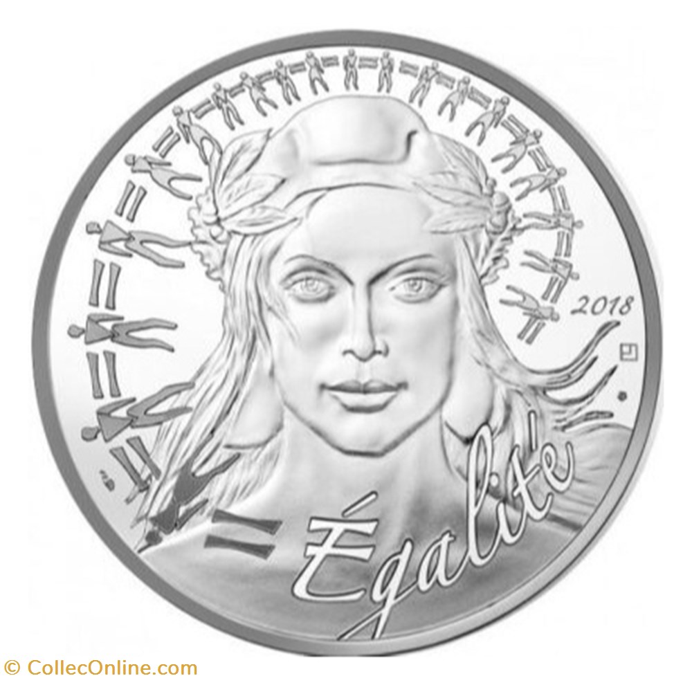 monnaie france 20 euros egalite