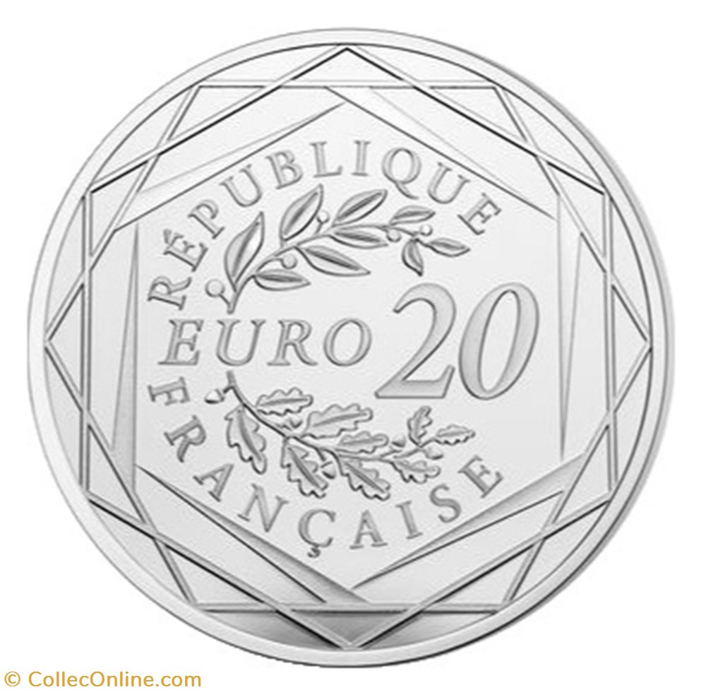 monnaie a france 20 euros liberte