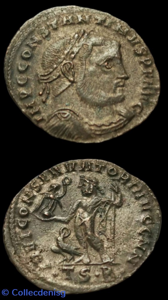 Follis constantin 1er Thessalonique monnaie antique av jc ap romaine republicaine imperiale follis constantin 1er thessalonique