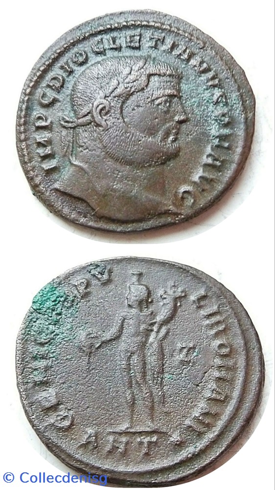 monnaie follis diocletien