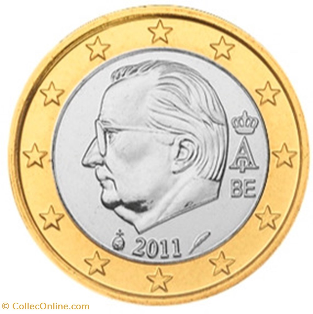 monnaies euros a 2011 1 euro belgique