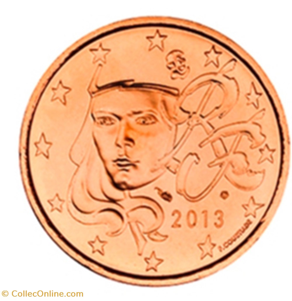 monnaies euros 2013 5 cent france