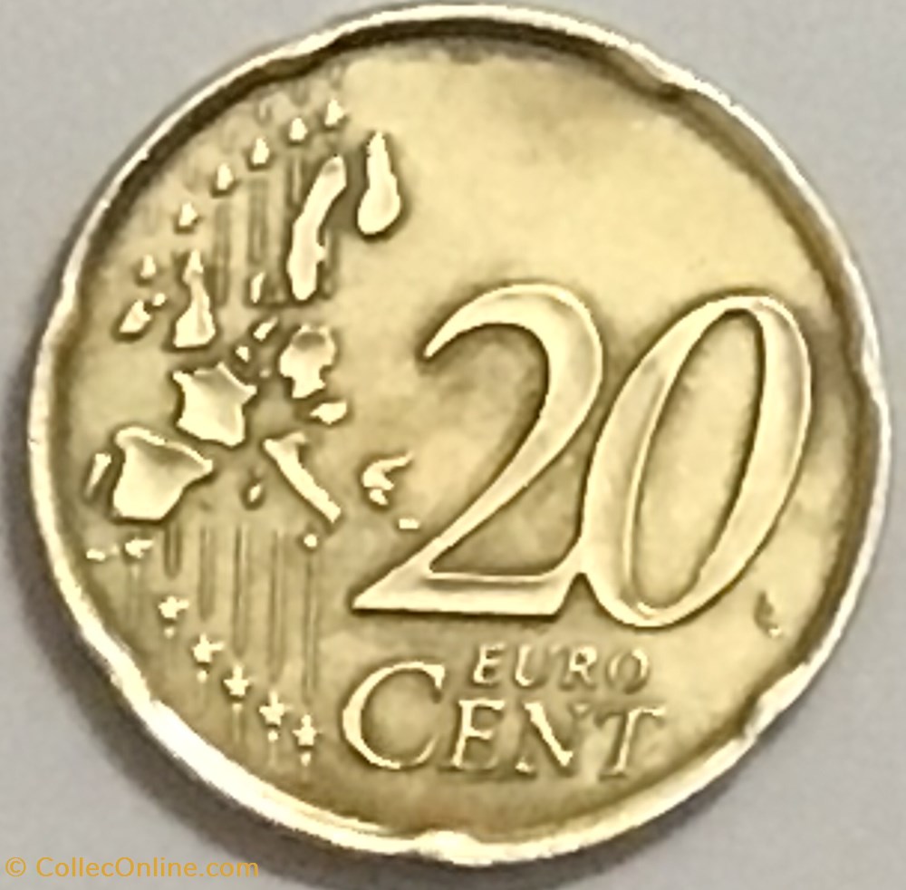1999 - 20 cents - France monnaies euros 1999 20 cents france