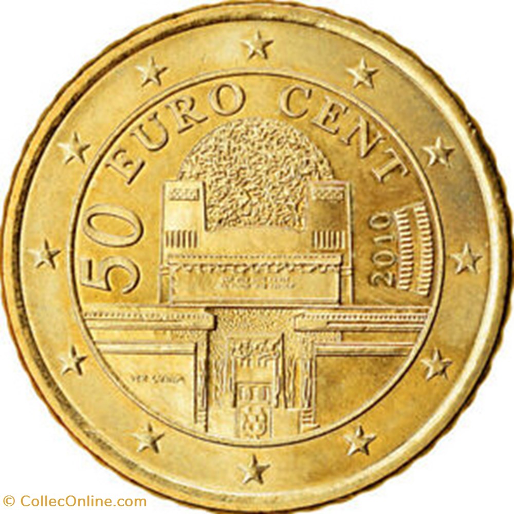 2010 - 50 cents - Autriche monnaies euros 2010 50 cents autriche