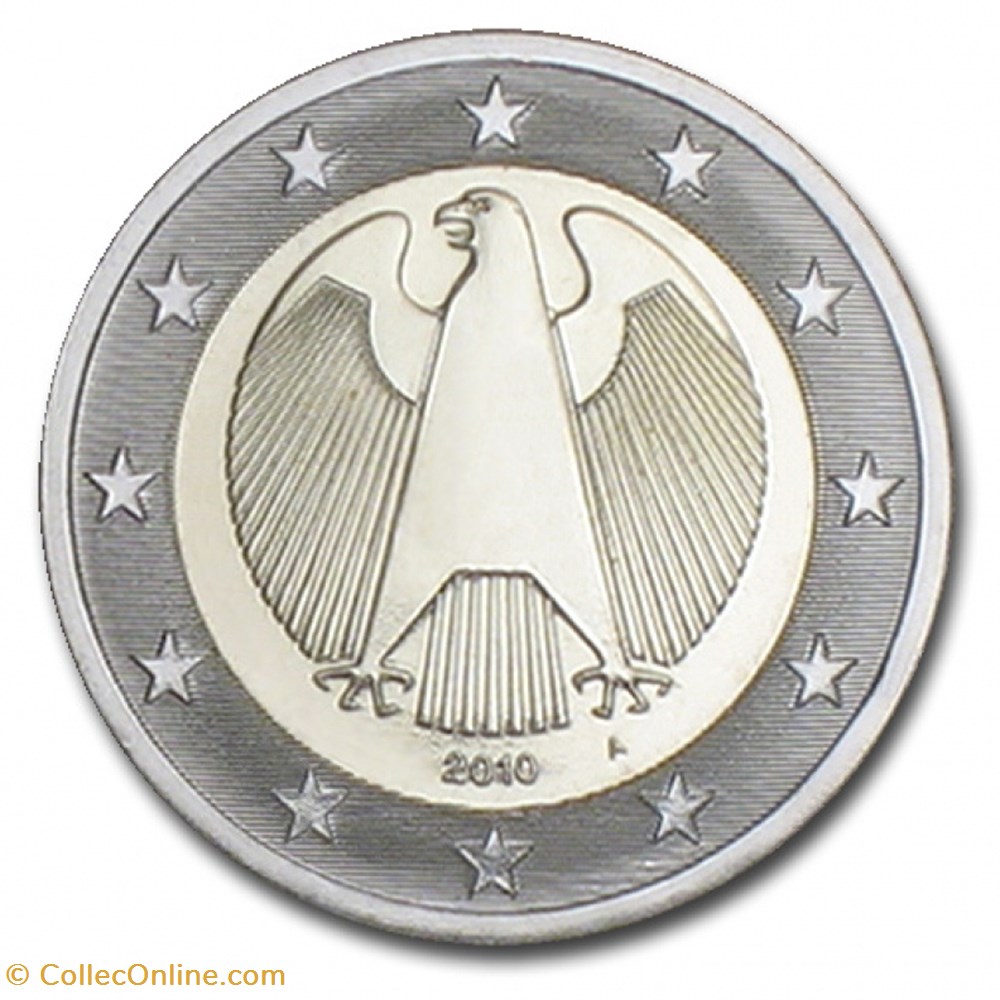 2010 - 2 euros D - Allemagne monnaies 2010 2 euros d allemagne