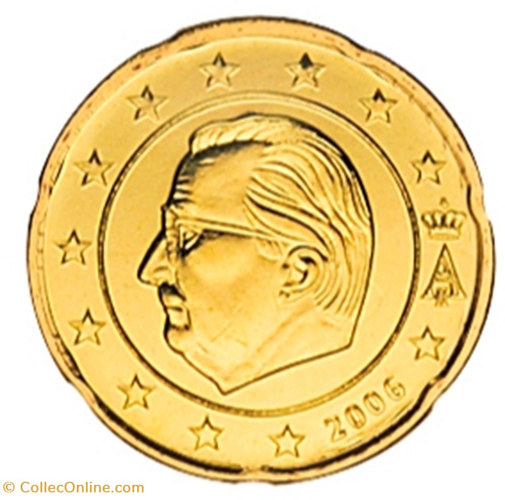 2006 - 20 cents - Belgique monnaies euros a 2006 20 cents belgique