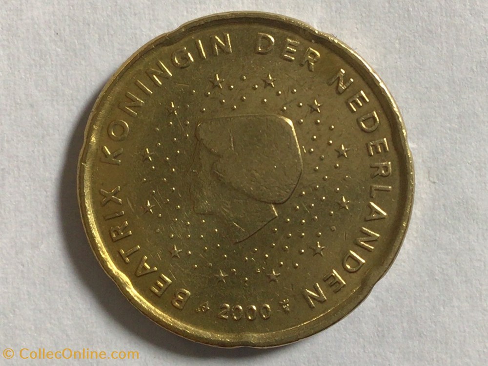 2000 - 20 cents - Pays-Bas monnaies euros 2000 20 cents pays bas