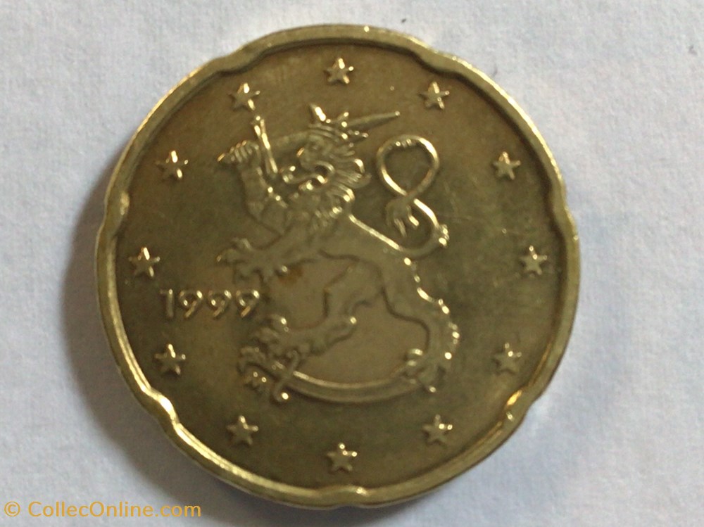 1999 - 20 cent - Finlande monnaies euros 1999 20 cent finlande