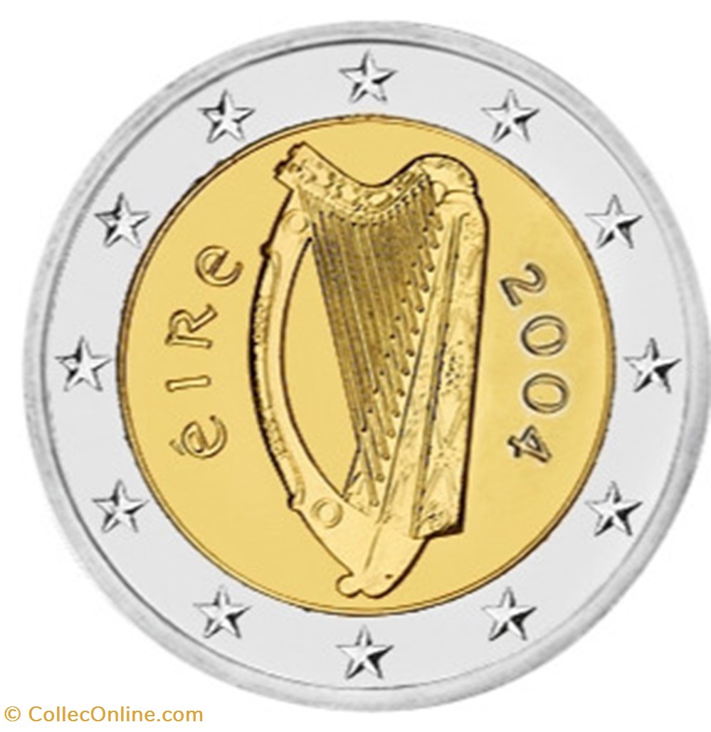 monnaies 2004 2 euros irlande