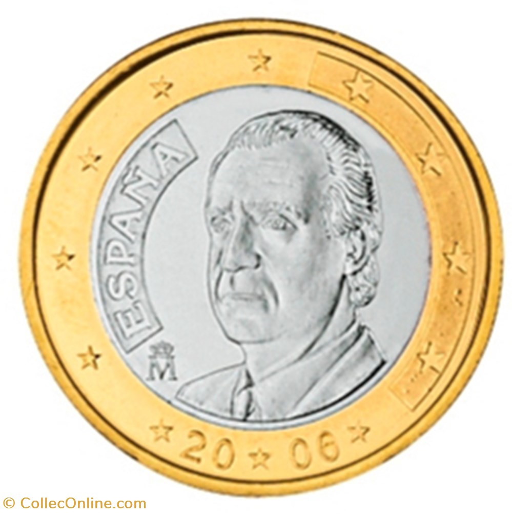 monnaies euros 2006 1 euro espagne