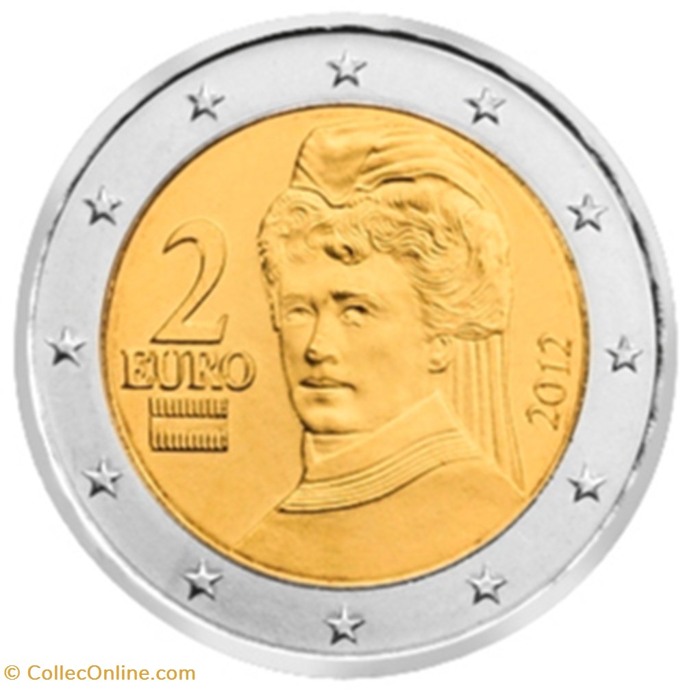 monnaies 2012 2 euros autriche