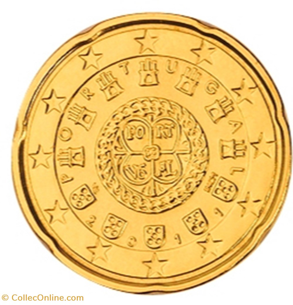 2020 - 20 cent - Portugal monnaies euros 2020 20 cent portugal