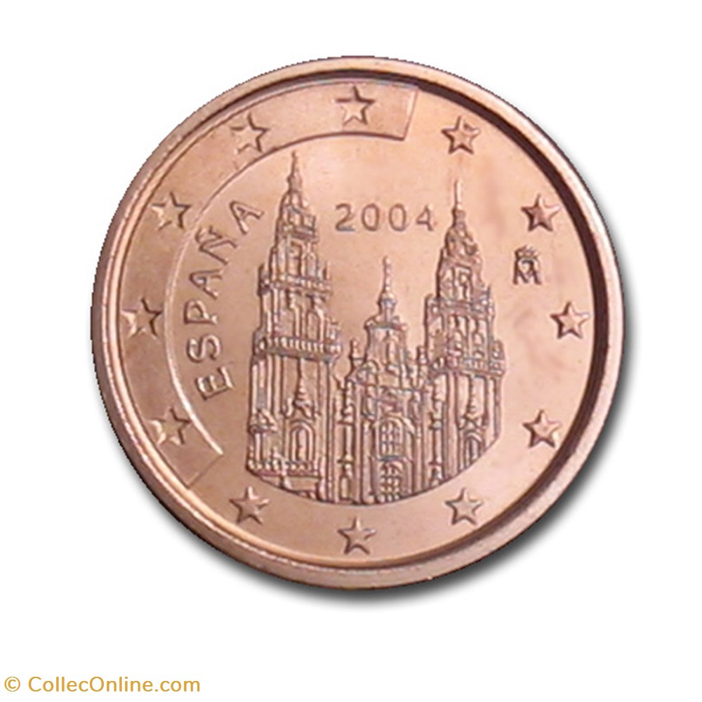 2004 - 5 cent - Espagne monnaies euros 2004 5 cent espagne