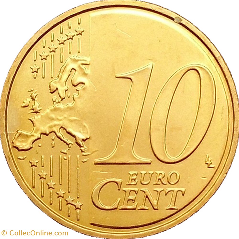 monnaies euros 2010 10 cent autriche