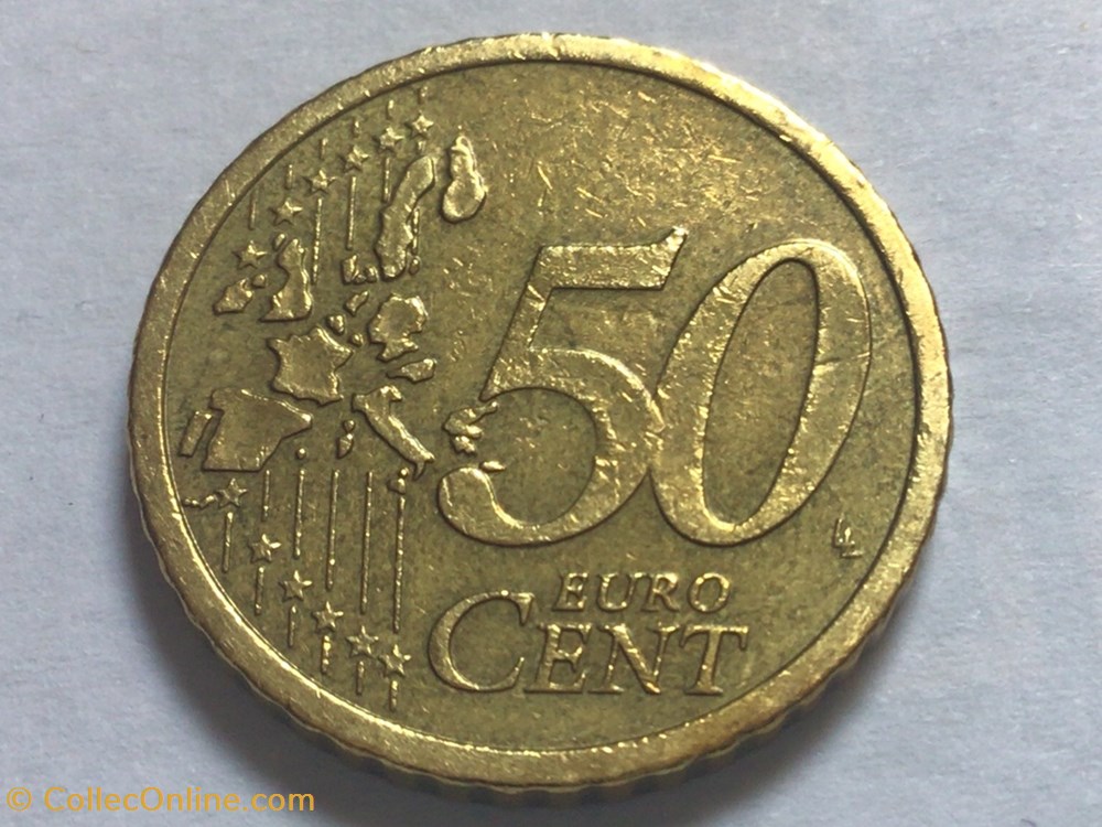 2002 - 50 cents - Autriche monnaies euros 2002 50 cents autriche