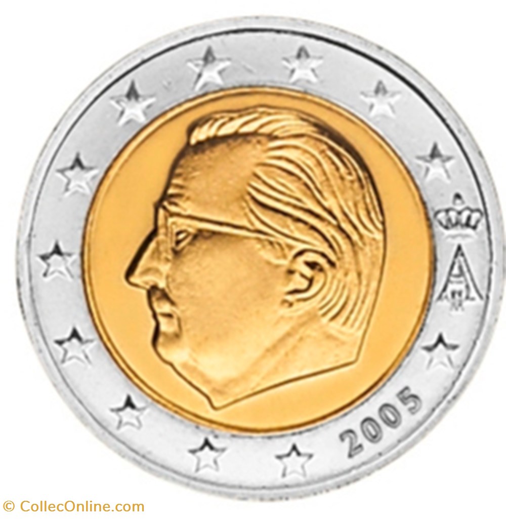 2005 - 2 euros - Belgique monnaies a 2005 2 euros belgique