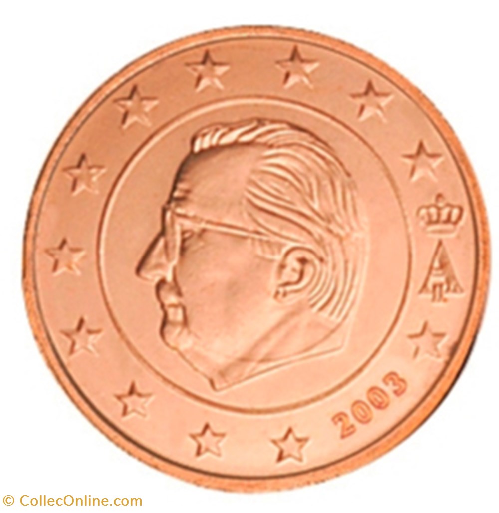 2003- 5 cents - Belgique monnaies euros a 2003 5 cents belgique