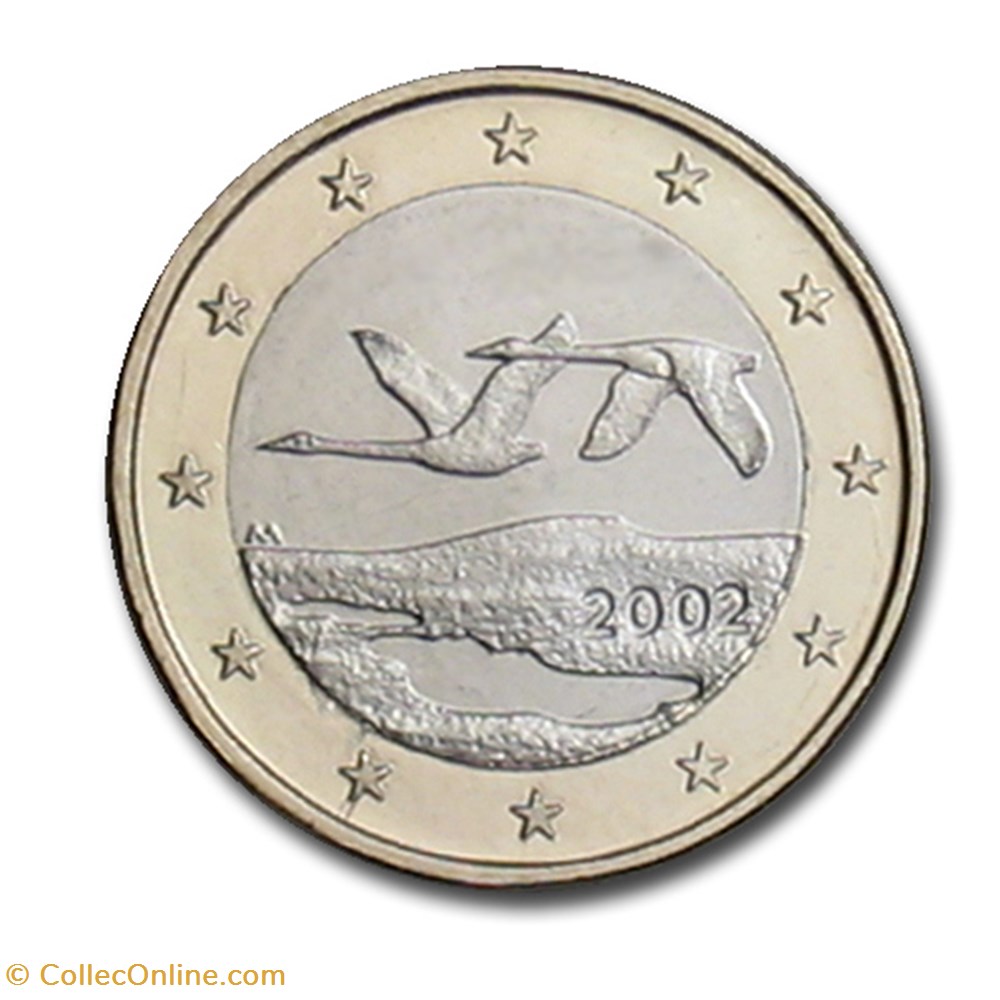 monnaies euros 2002 1 euro finlande
