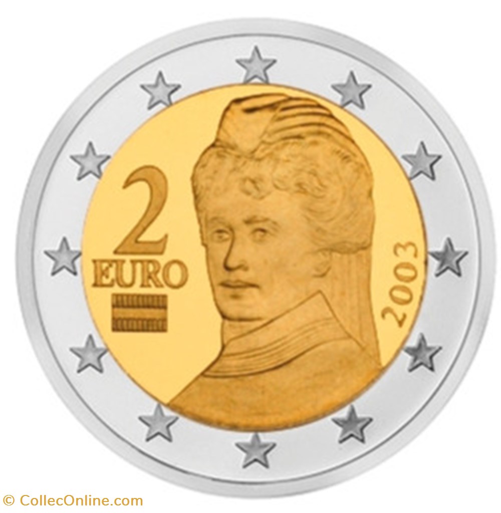 2003 - 2 euros - Autriche monnaies 2003 2 euros autriche