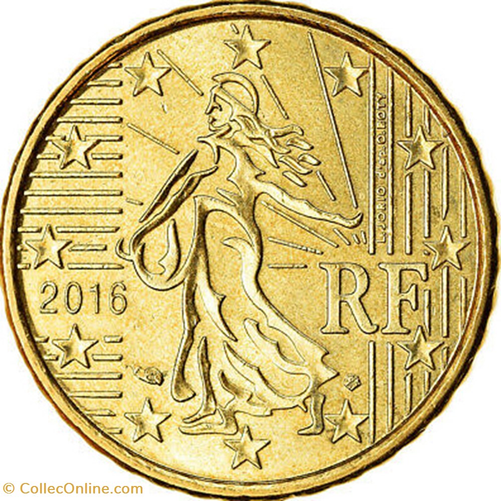 monnaies euros 2016 10 cent france