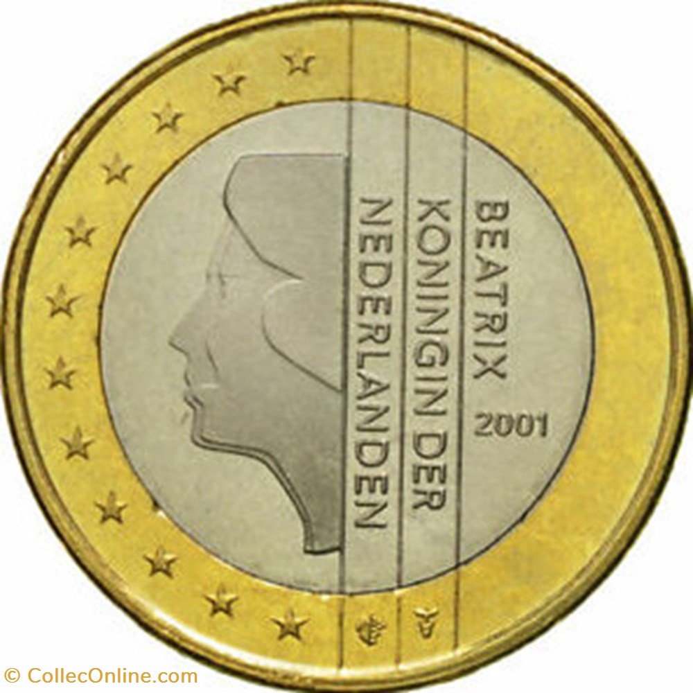 2001 - 1 cent - Pays-Bas monnaies euros 2001 1 cent pays bas