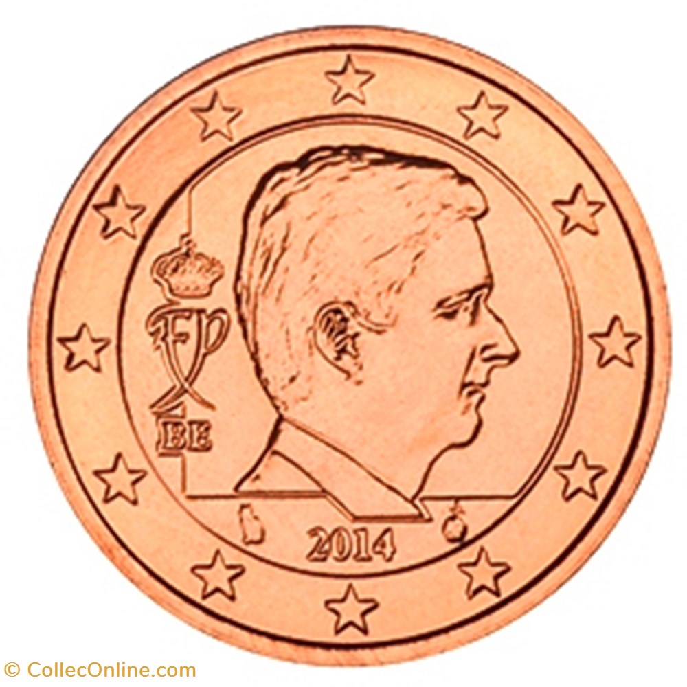 monnaies euros a 2014 5 cents belgique