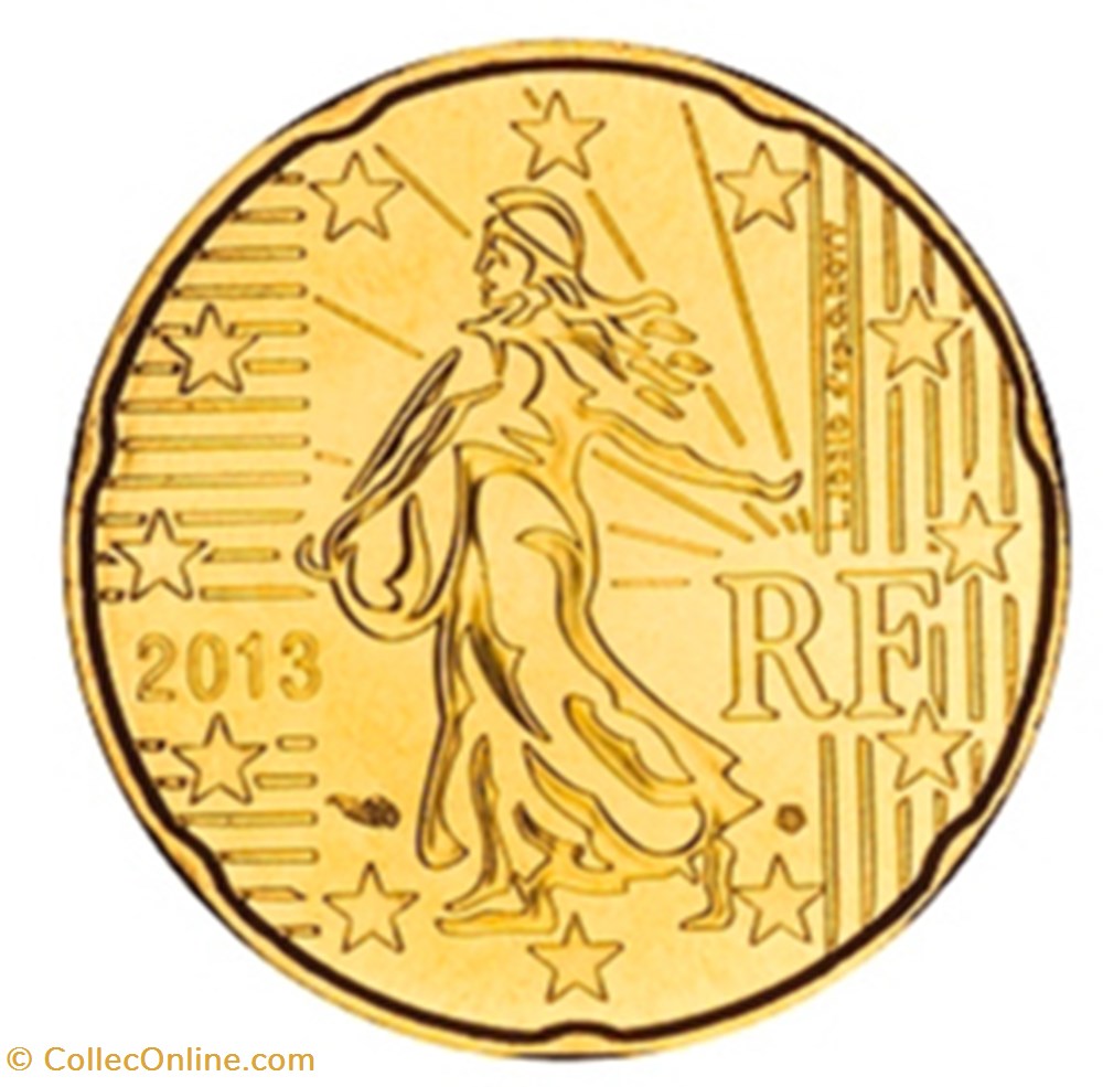 monnaies euros 2013 20 cent france