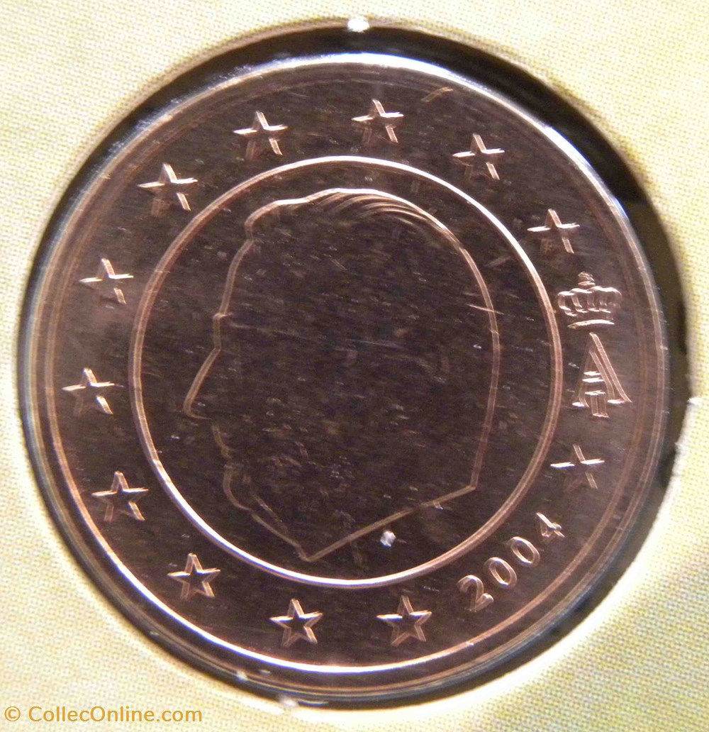 2004 - 1 cent - Belgique monnaies euros a 2004 1 cent belgique