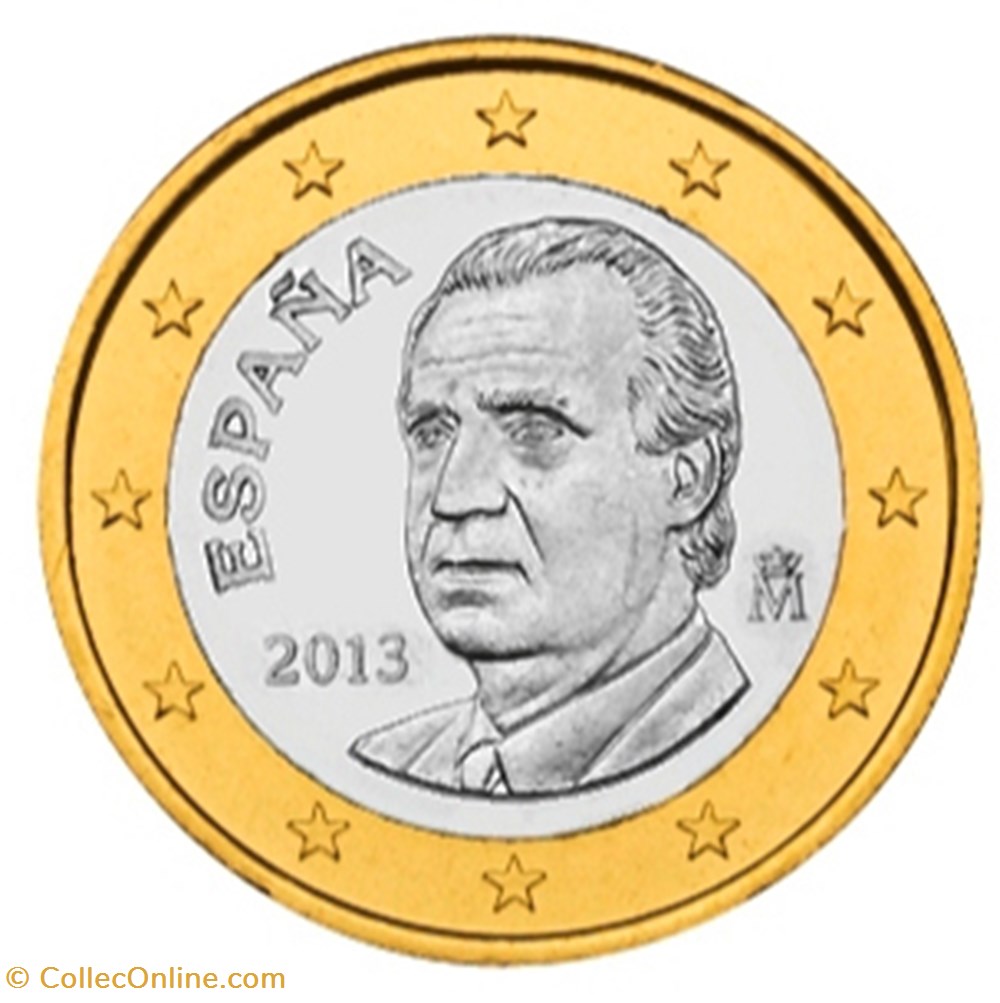 monnaies euros 2013 1 euro espagne