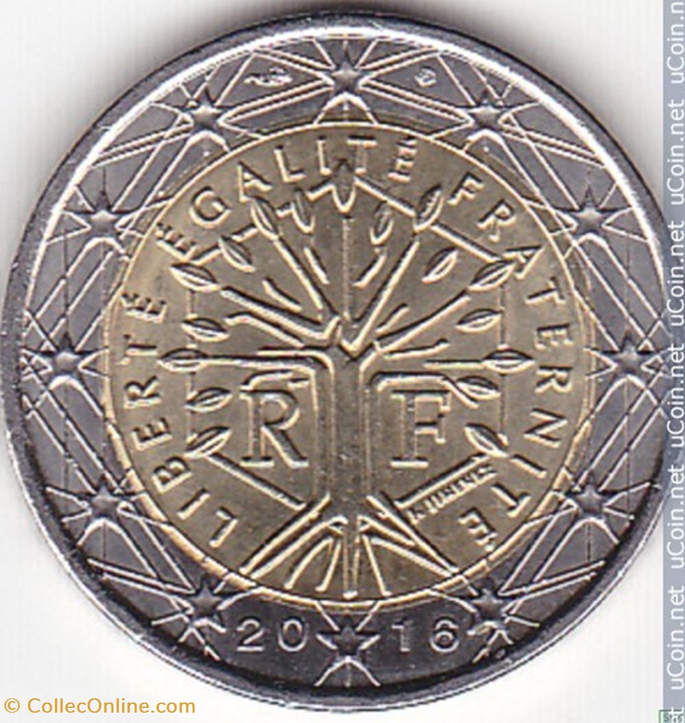 2016 - 2 euros - France monnaies 2016 2 euros france