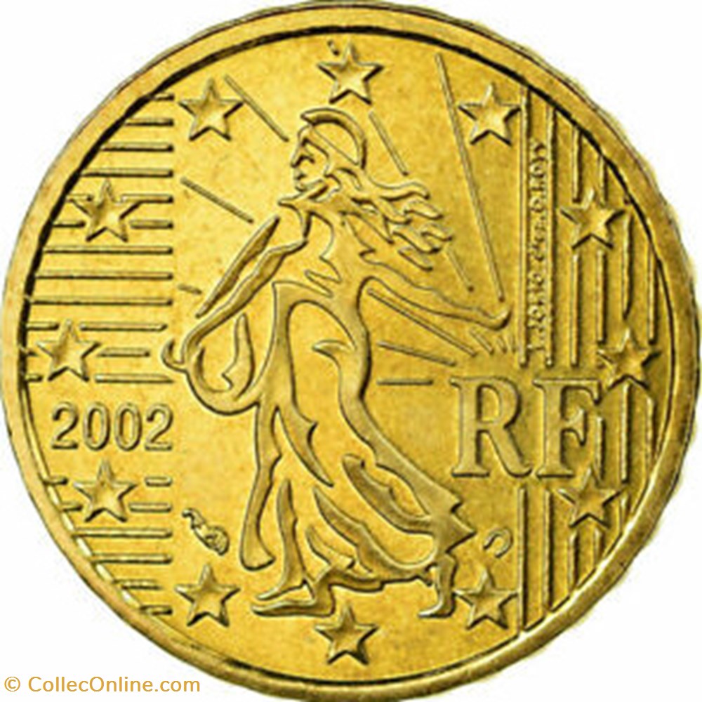 2002 - 10 cent - France monnaies euros 2002 10 cent france
