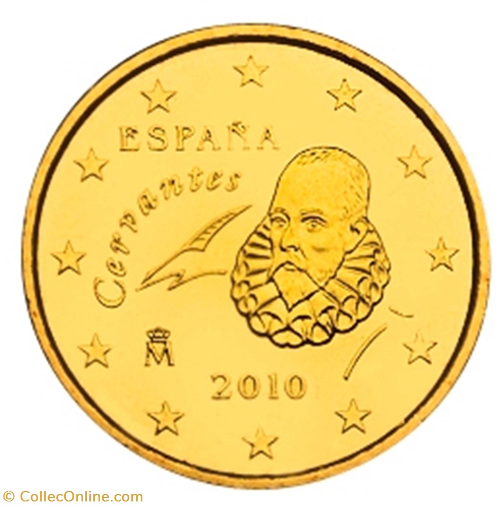 monnaies euros belgique 2010 10 cent espagne