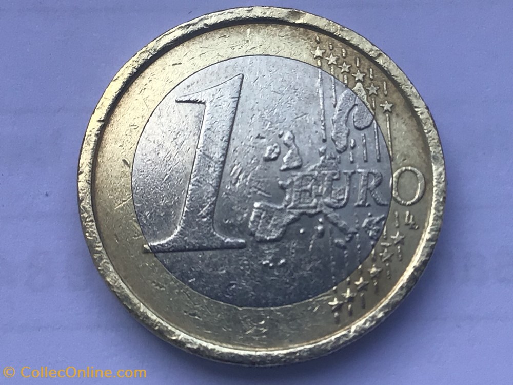monnaies euros 2002 1 euro italie