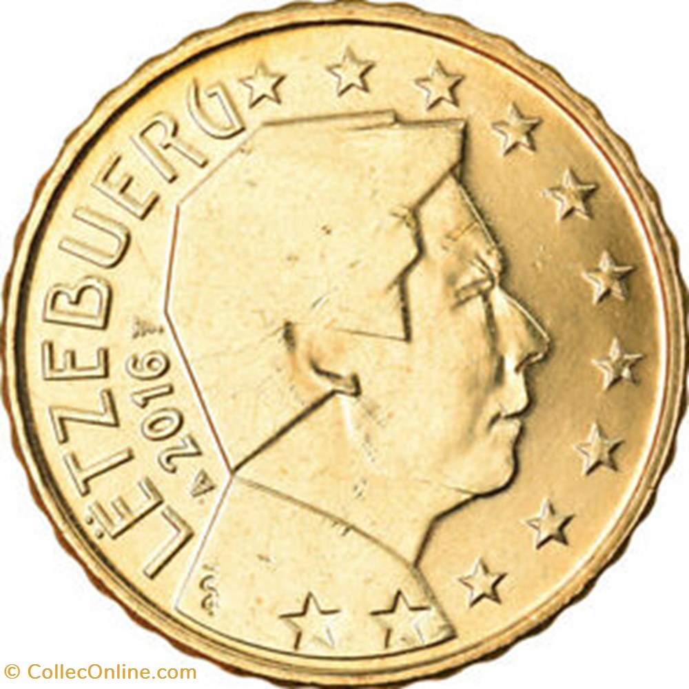 monnaies euros a 2016 10 cent luxembourg