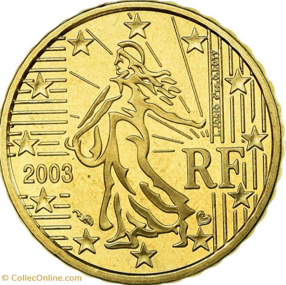 monnaies euros 2003 10 cent france