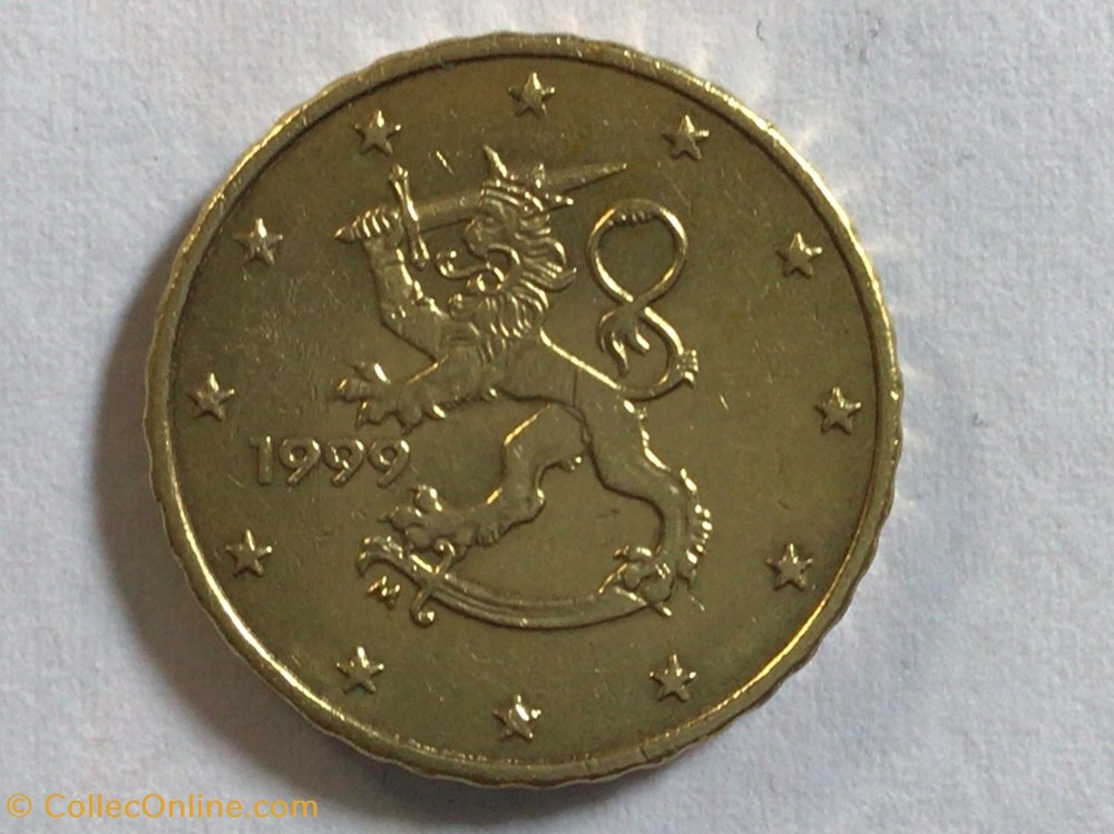 monnaies euros 1999 10 cent finlande